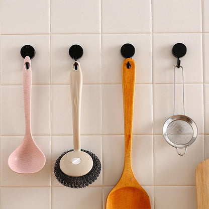 Pack Of 10 Strong Self Adhesive Wall Hooks
