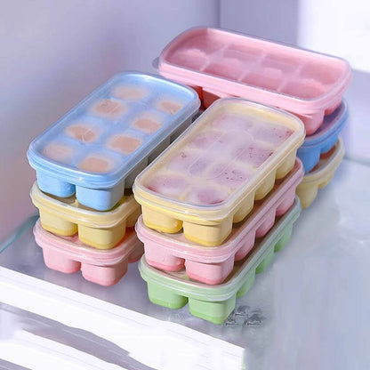 8 GRID SILICONE ICE TRAY