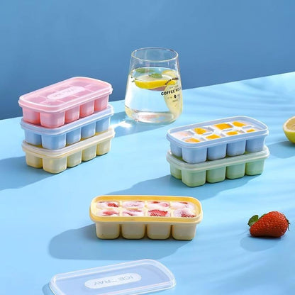 8 GRID SILICONE ICE TRAY