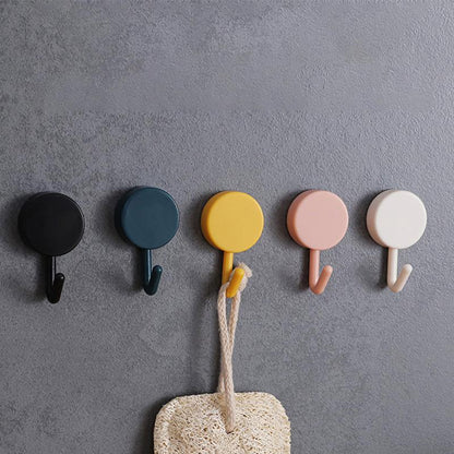Pack Of 10 Strong Self Adhesive Wall Hooks