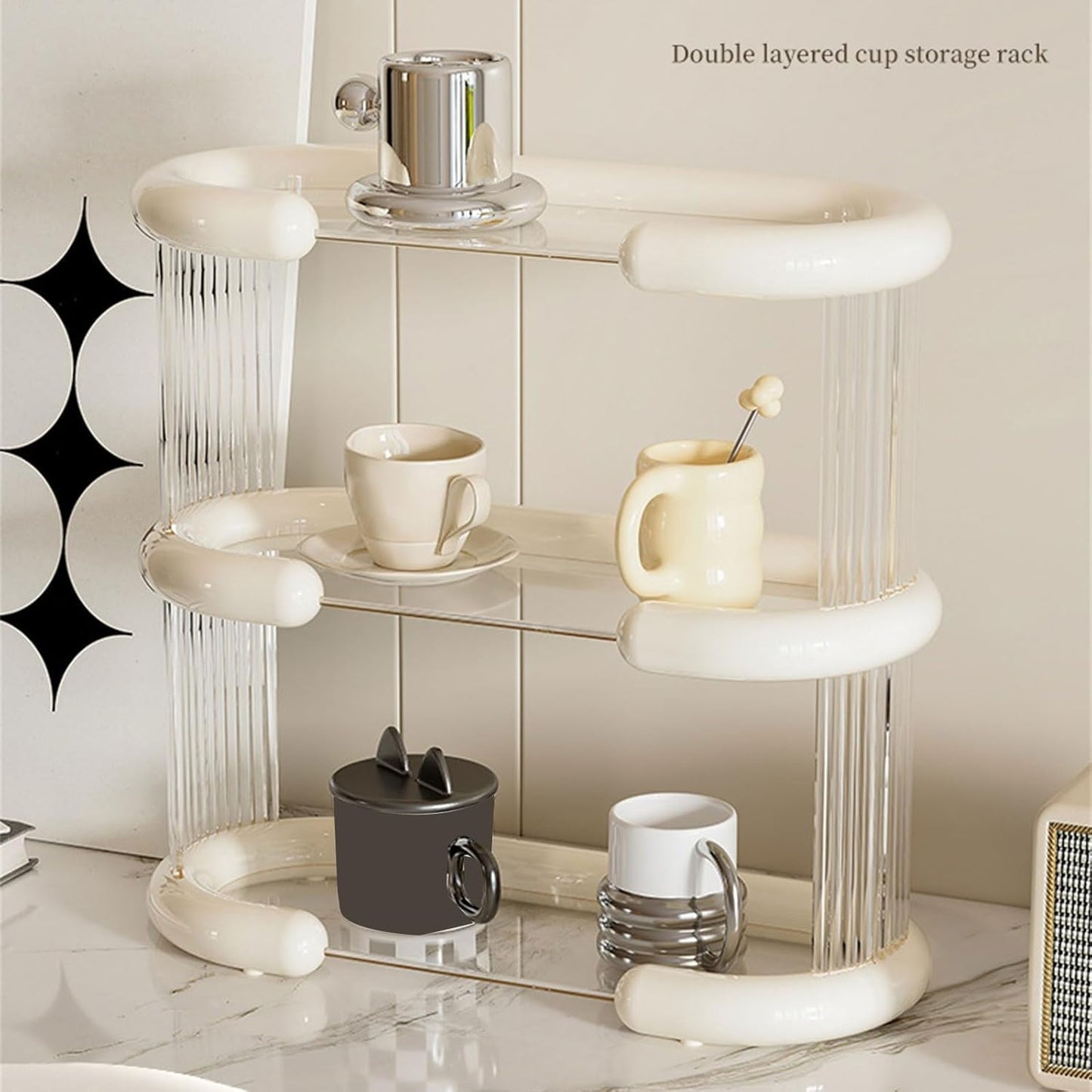 3 Layer Multi-Layers Perfume And Cosmetic Stand