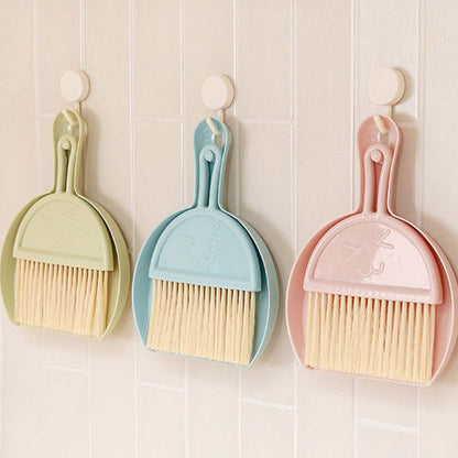 Mini Cleaning Brush Small Broom Dustpans Set