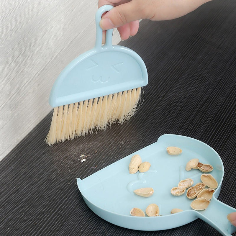 Mini Cleaning Brush Small Broom Dustpans Set
