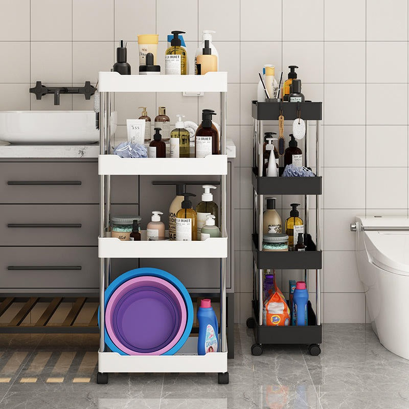 4 Layer Gap Kitchen Storage Trolley Rack