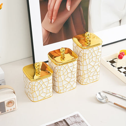 3PC Arabian Style Plastic Jar Set
