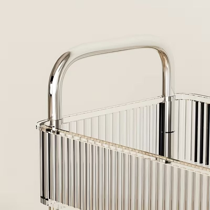 Acrylic Kitchen And Bathroom Storage Trolly