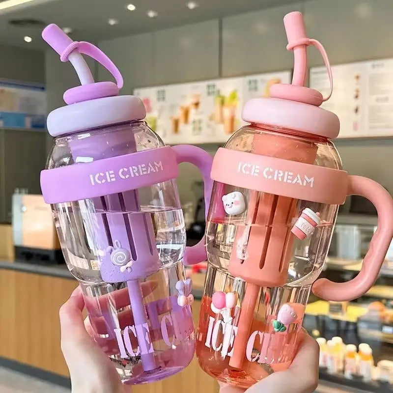 1200ML Large Capacity Water Bottle, Outdoor Sport Travel Bottle