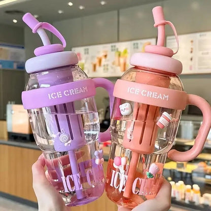 1200ML Large Capacity Water Bottle, Outdoor Sport Travel Bottle