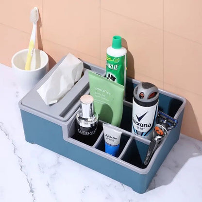 Multifunctional Desktop Tissue Storage Box
