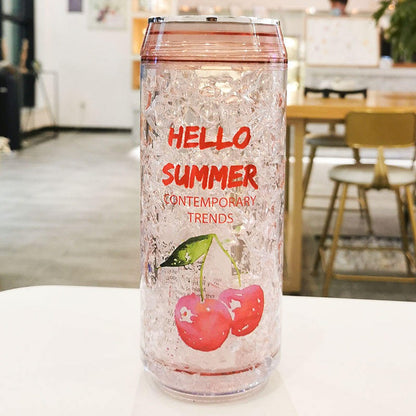Outdoor Water Bottle - Can-Shaped with Leak-Proof Lid & BPA-Free