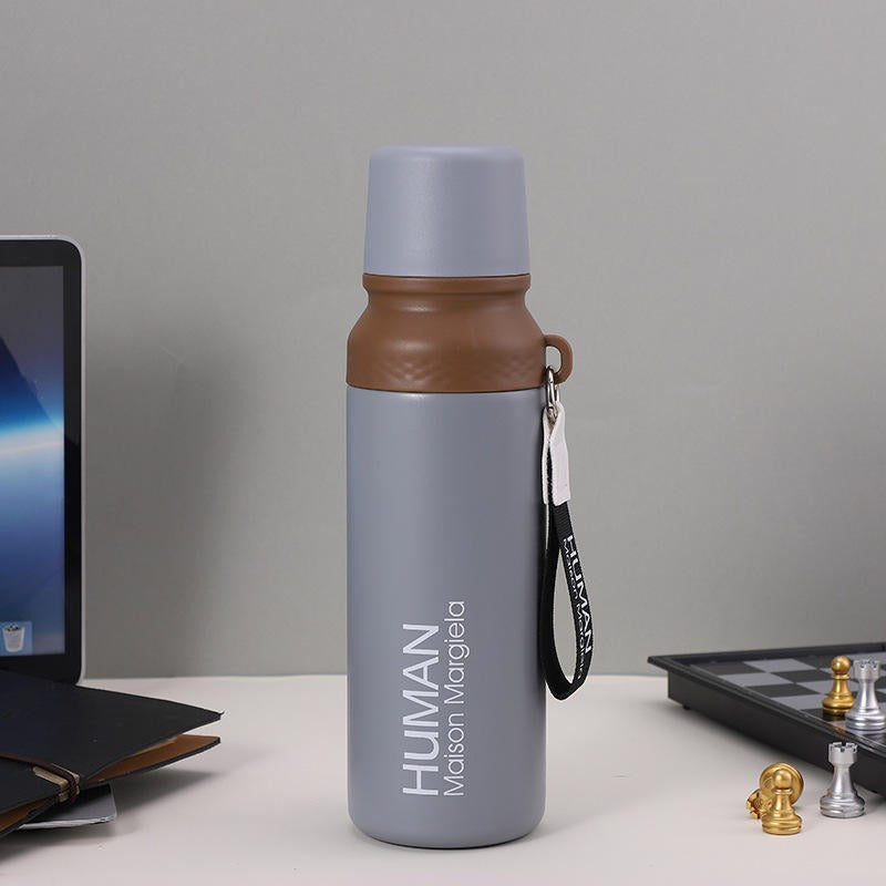 750ML Double Wall Stainless Steel Vacuum Insulated Sports Water Bottle