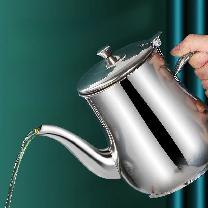 Stainless Steel Kettle Oil Filter Pot