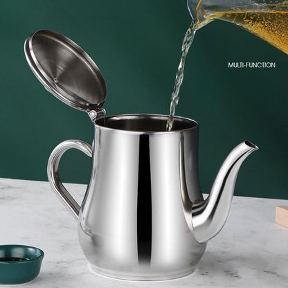 Stainless Steel Kettle Oil Filter Pot