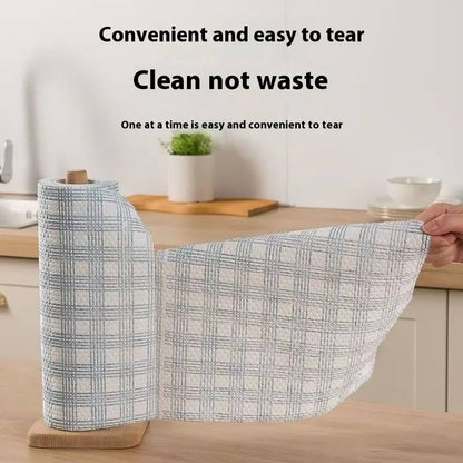 New 40PCS Microfiber Kitchen Cleaning Cloths Roll 30x30cm