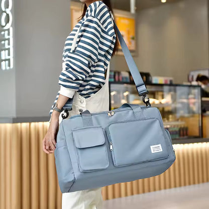 Large Capacity Waterproof Fitness And Travel luggage Handbag