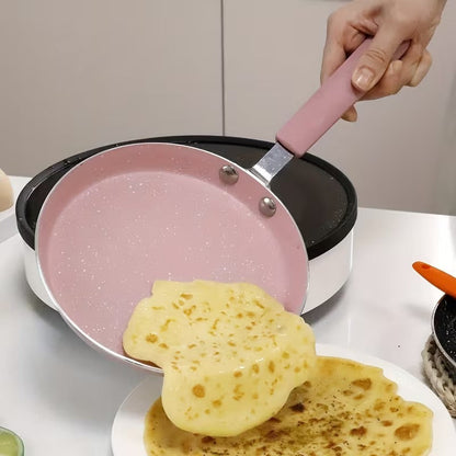 HIGH QUALITY DURABLE ALUMINUM NONSTICK FRYING PAN – THE ESSENTIAL COOKWARE