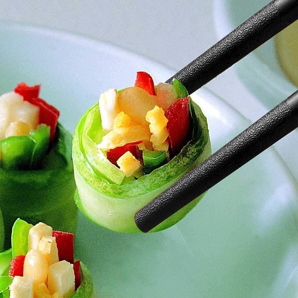 27Cm Alloy Chopsticks Non Slip Hot Pot Chopstick(5pairs)