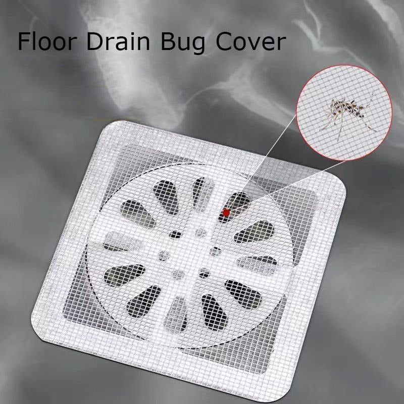 Pack of 10 Self Adhesive Mesh Drain Cover