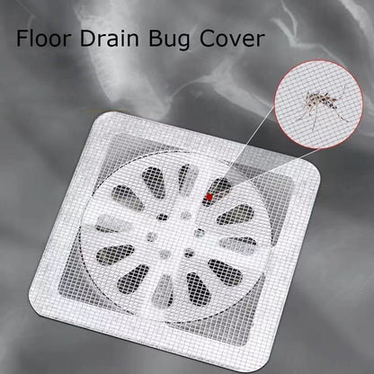Pack of 10 Self Adhesive Mesh Drain Cover