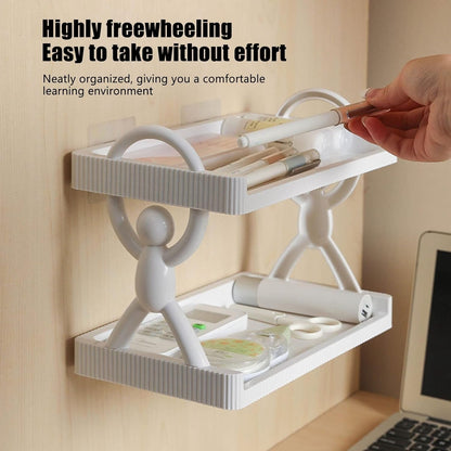 2 Layer Men Storage Shelf