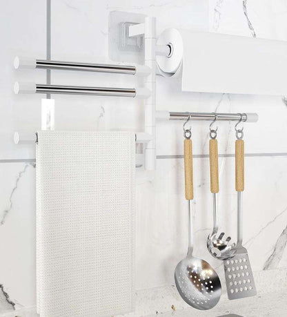 Bathroom Rotation Towel Storage Rack