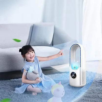 6 Speed Portable USB Leafless Air Cooler Fan