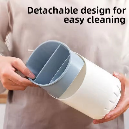 New Kitchen Cutlery Holder Drainer Spoon fork Organizer