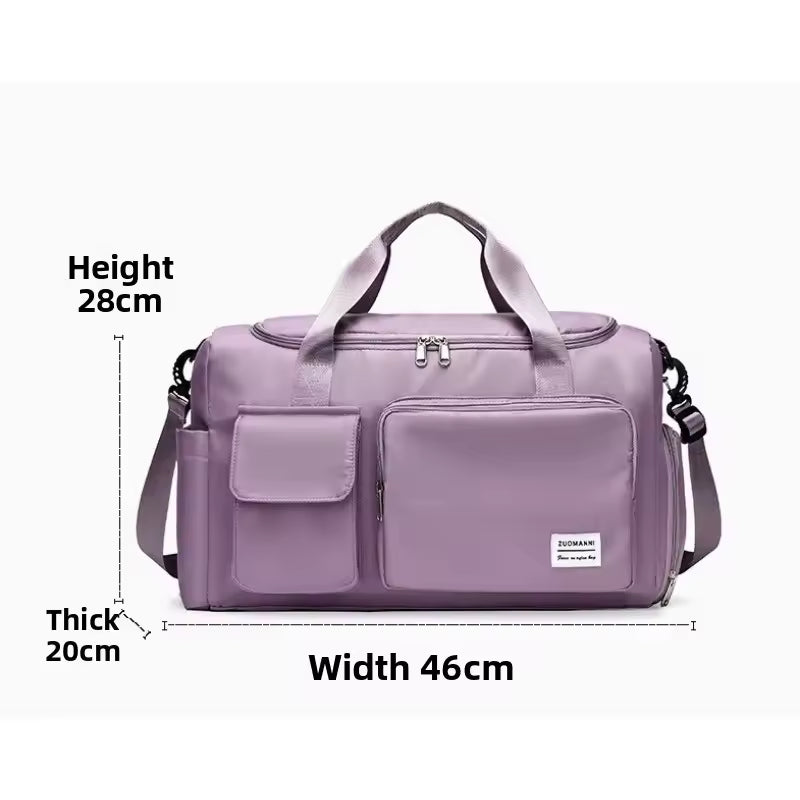 Large Capacity Waterproof Fitness And Travel luggage Handbag