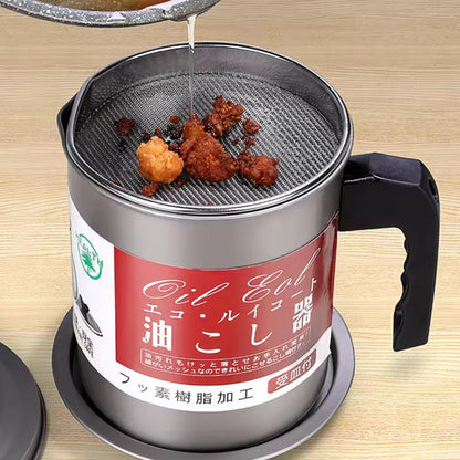 Stainless Steel oil Filter Pot