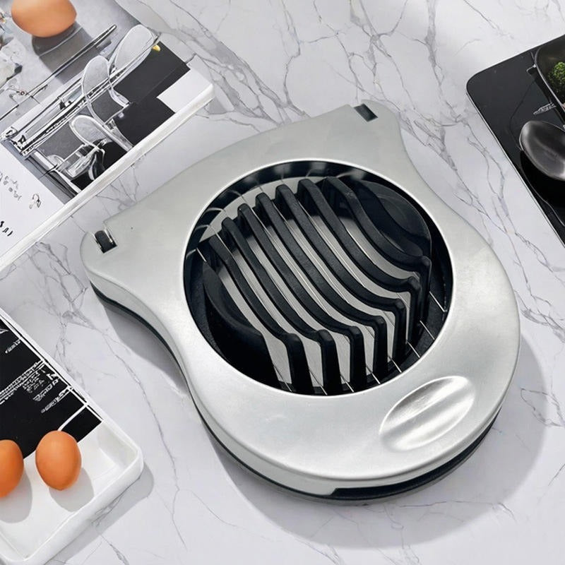 SHENGYA Stainless Steel Boiled Egg Cutter Slicer