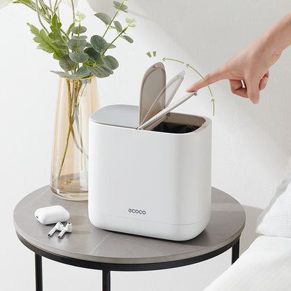 ECOCO 2-IN-1 TISSUE BOX & TRASH CAN