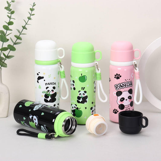 PANDA 550ML STAINLESS STEEL THERMOS CUP
