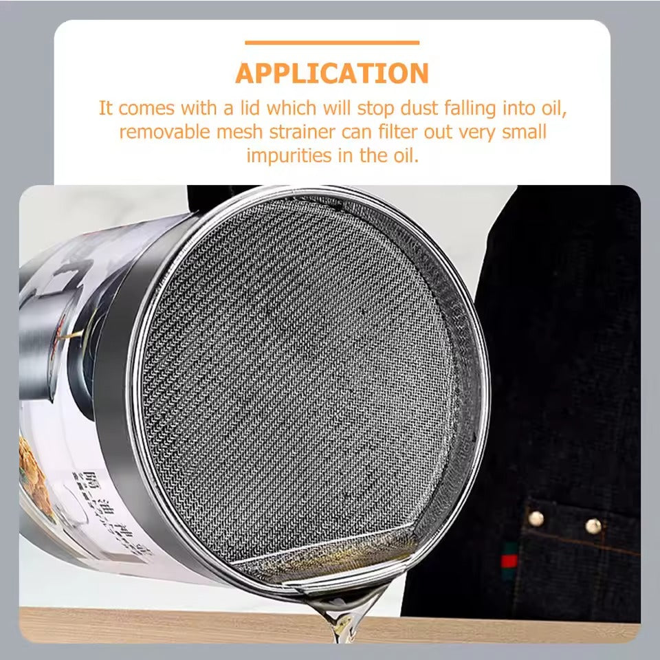 Stainless Steel oil Filter Pot