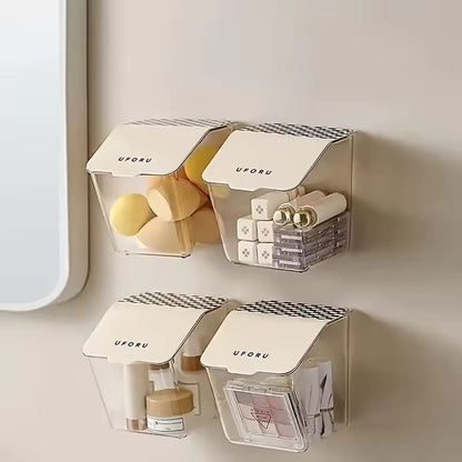 Kitchen Preservation Storage Perforation-free Wall-mounted Household Onion Ginger Garlic and Other Multi-functional Storage Box
