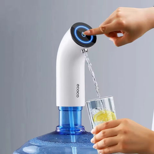 ECOCO PORTABLE ELECTRIC WATER DISPENSER – USB CHARGING PUMP FOR 19 L WATER BOTTLES