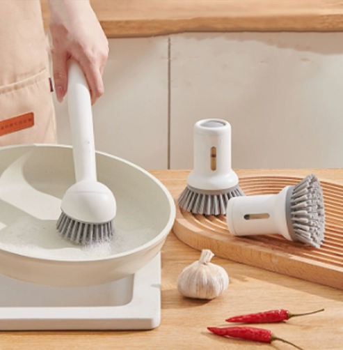 Rotatable Dish Washing Brush Long Handle