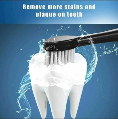 6 Modes Sonic Electric Toothbrushes for Adults Kids Smart Timer Rechargeable Whitening Toothbrush Waterproof 4 Brush Head