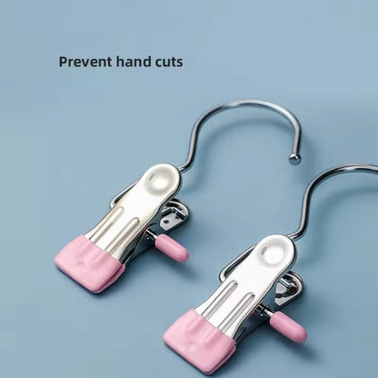 Set Of 2 Stainless Steel Cloth Clip