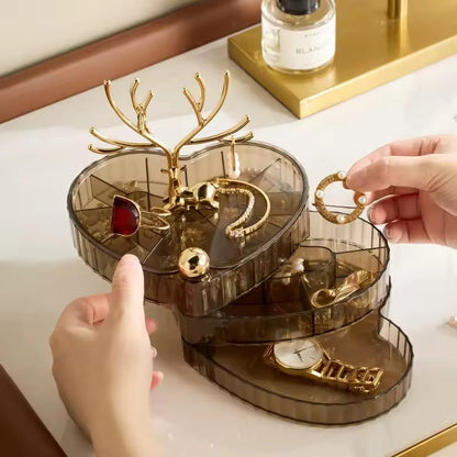 3L Acrylic Deer Jewelry Organizer