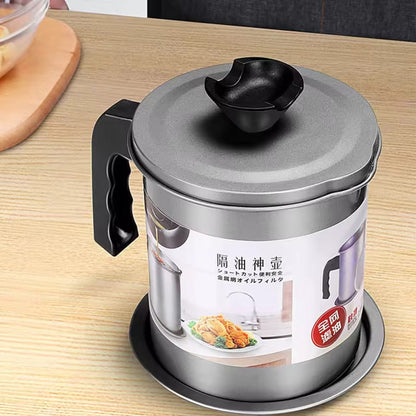 Stainless Steel oil Filter Pot