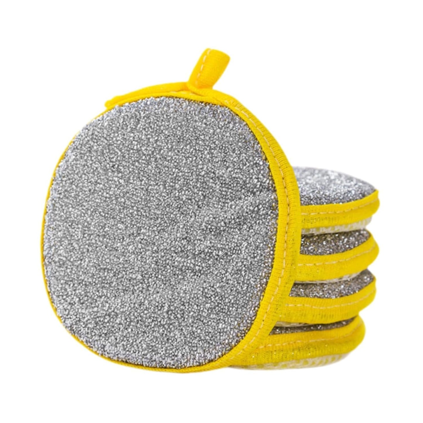 New Arrival Double Side Sponge Dishwashing Reusable Washable Cleaning Tools Kitchen Sponges for Washing Dishes Tableware Brush ( Pak of 4 )