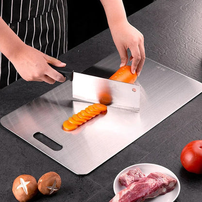 TITANWARE TITANIUM CUTTING BOARD | PREMIUM KITCHEN BOARD FOR MEAT & VEGGIES