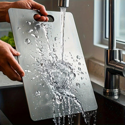 TITANWARE TITANIUM CUTTING BOARD | PREMIUM KITCHEN BOARD FOR MEAT & VEGGIES