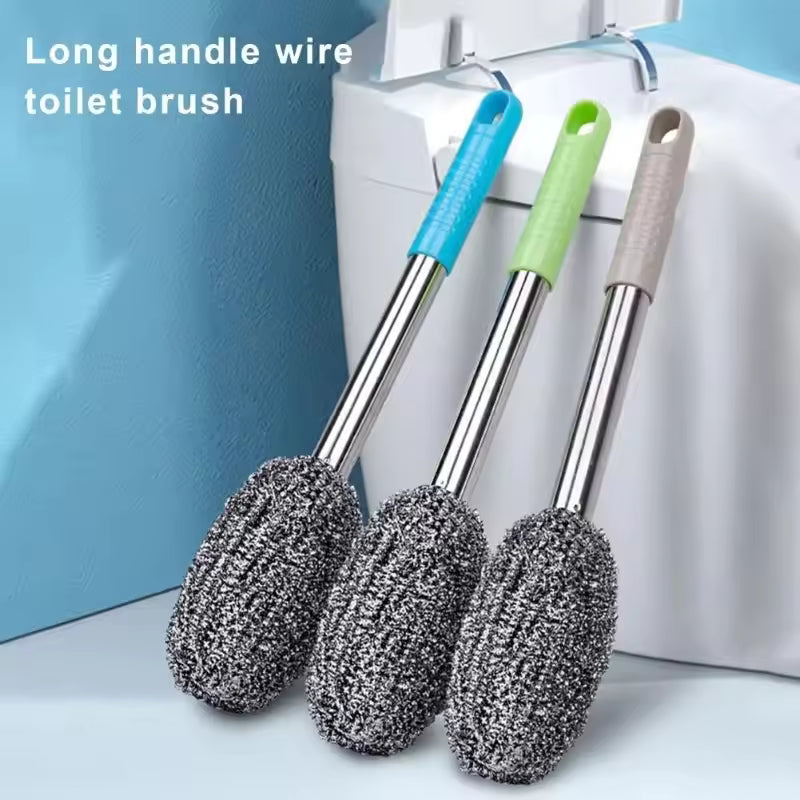 Steel Wire Long Handle Cleaning Brush