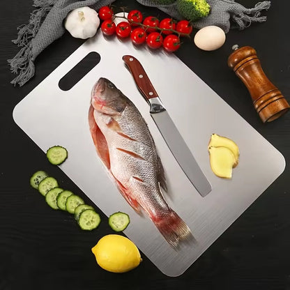 TITANWARE TITANIUM CUTTING BOARD | PREMIUM KITCHEN BOARD FOR MEAT & VEGGIES