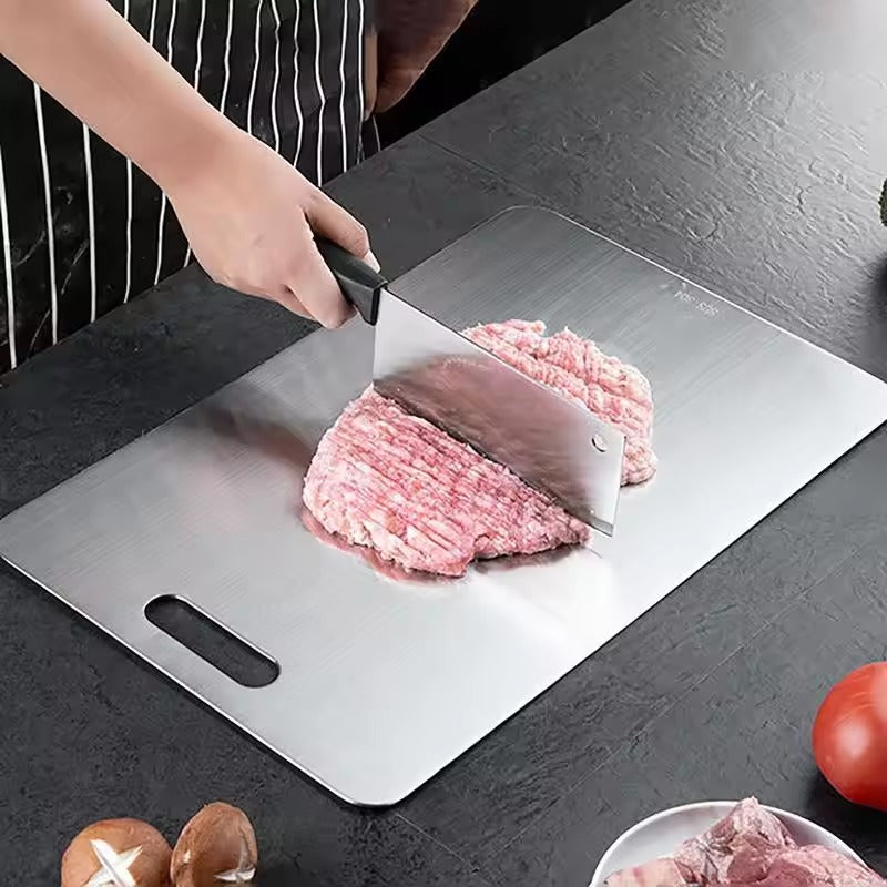 TITANWARE TITANIUM CUTTING BOARD | PREMIUM KITCHEN BOARD FOR MEAT & VEGGIES