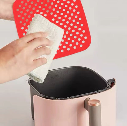 Silicone Reusable Square Air Fryer Mat