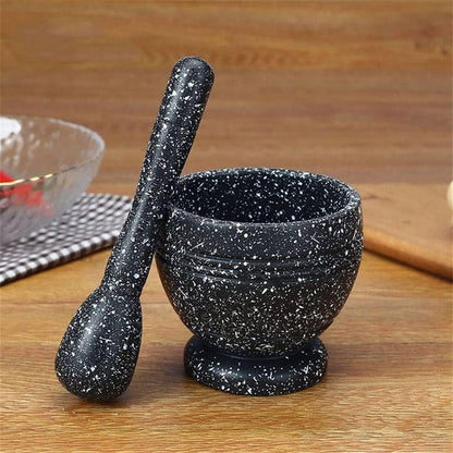 Small Stone Mortar & Pestle – Hawan Dasta Spice Grinder for Kitchen & Traditional Use