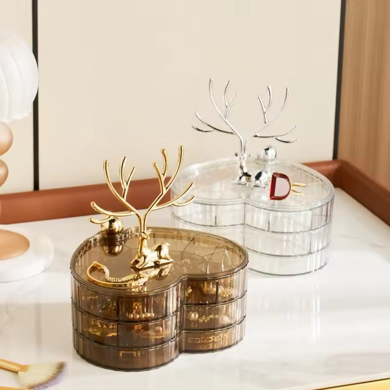 3L Acrylic Deer Jewelry Organizer