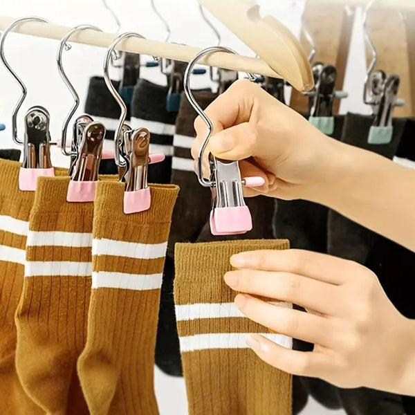 Set Of 2 Stainless Steel Cloth Clip